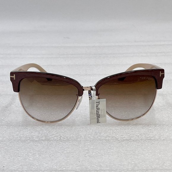 Women's Tom Ford FT0368 Sunglasses in Dark Brown